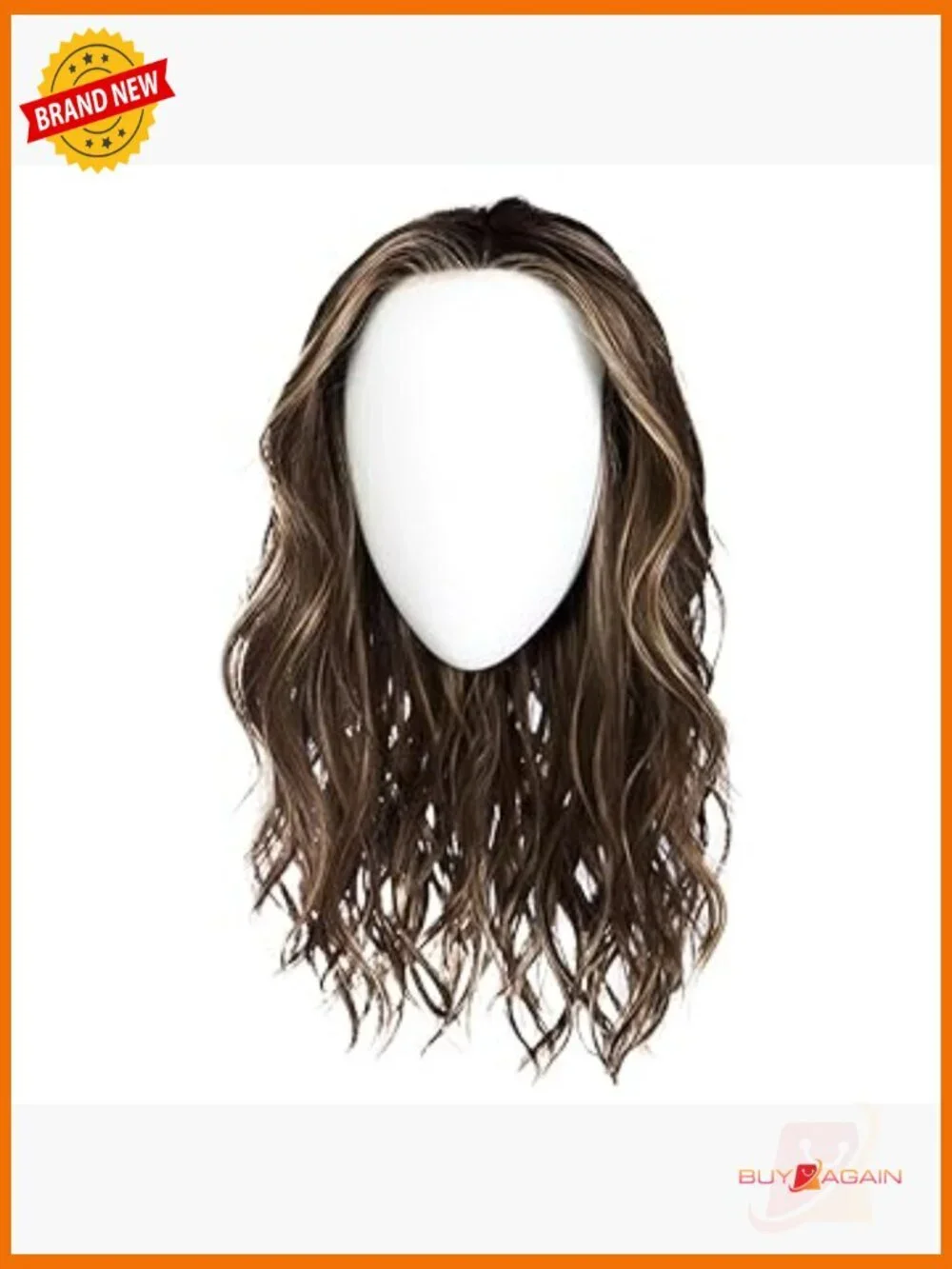 Long Wavy Lace Front Wig with Memory Cap - Heat Friendly Synthetic
